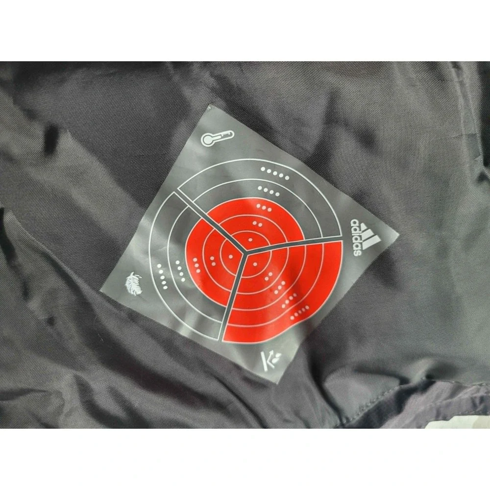 Adidas Black Full Zip Hooded Winter Jacket Youth Large‎